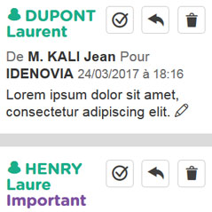 messages